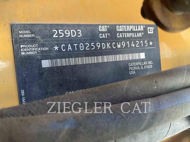 Image of Caterpillar 259D3 equipment image 1