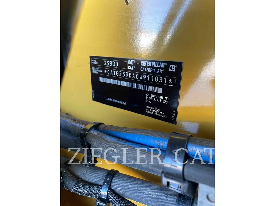 Image of Caterpillar 259D3 Primary image