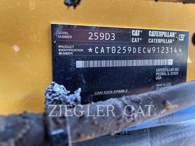 Image of Caterpillar 259D3 equipment image 1