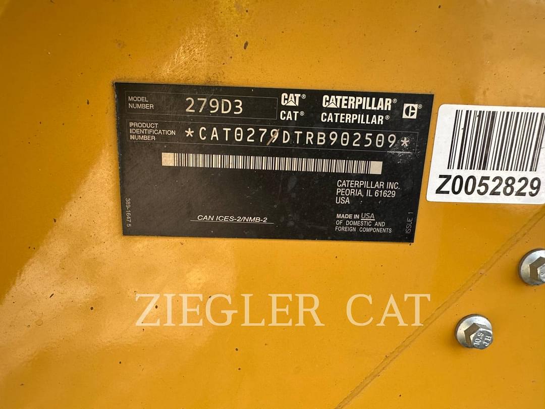Image of Caterpillar 279D3 Primary image