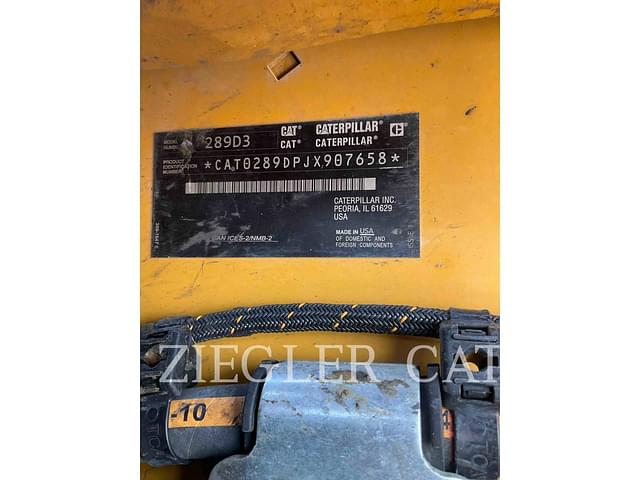 Image of Caterpillar 289D3 equipment image 3