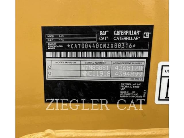 Image of Caterpillar 440 equipment image 1