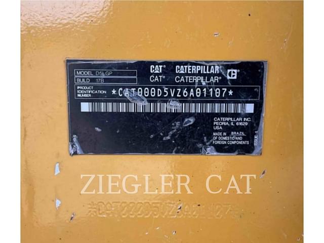 Image of Caterpillar D5 LGP equipment image 4