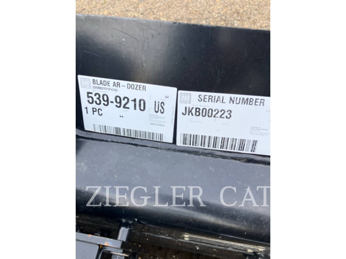2021 Caterpillar Dozer Blade Equipment Image0