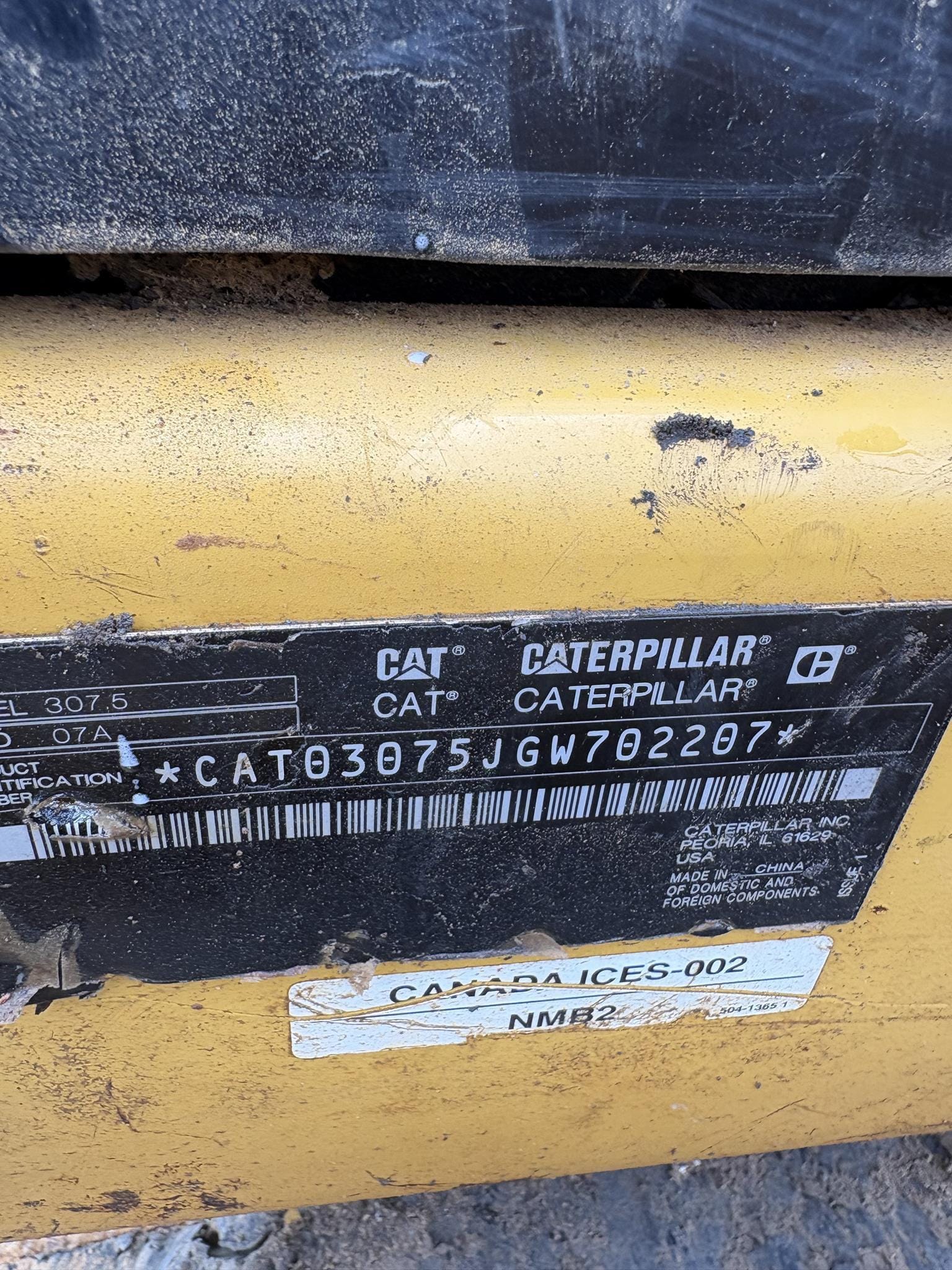 2021 Caterpillar 307.5 Equipment Image0