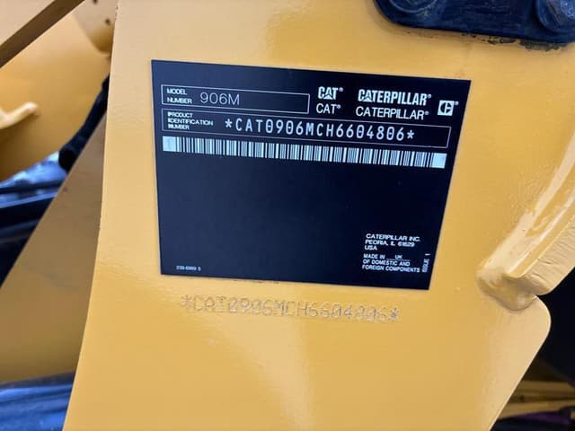 Image of Caterpillar 906M equipment image 1