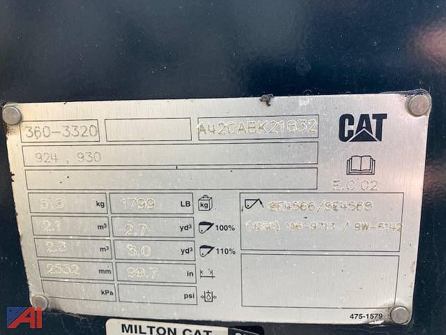 Main image Caterpillar 926M 13