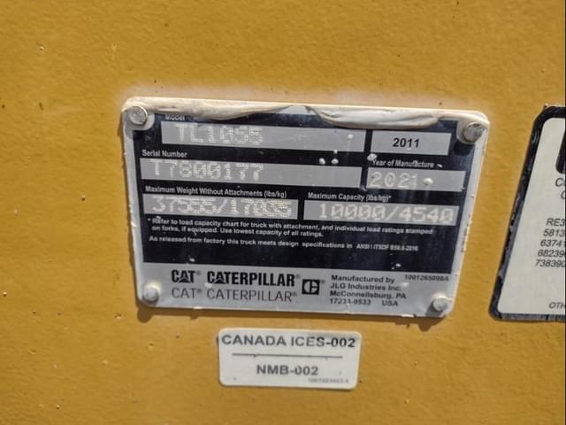 Image of Caterpillar TL1055 equipment image 4