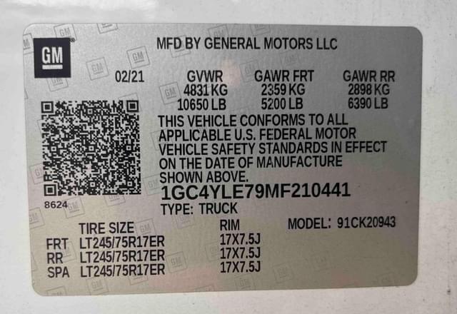 Image of Chevrolet 2500HD equipment image 2