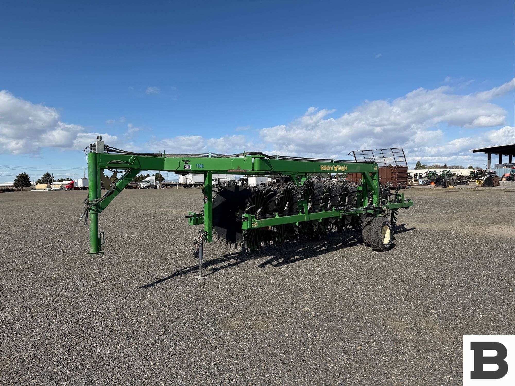 Main image Circle C Golden Eagle Wheel Rake