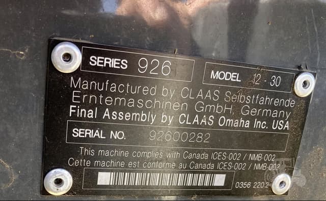 Image of CLAAS 12-30 equipment image 2
