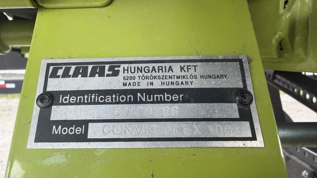 Image of CLAAS 1080 Convio equipment image 1