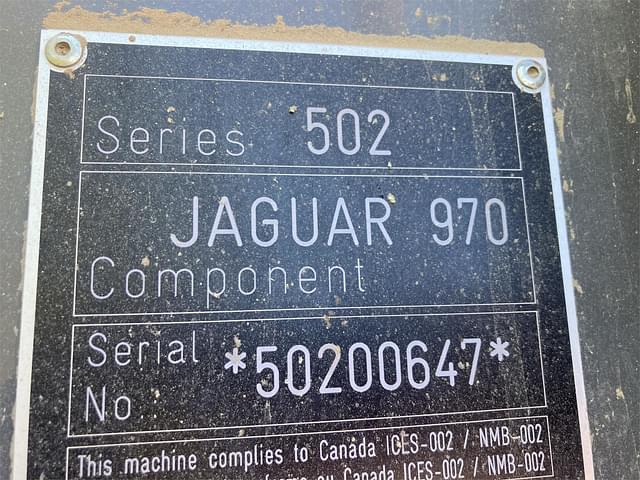 Image of CLAAS Jaguar 970 equipment image 3