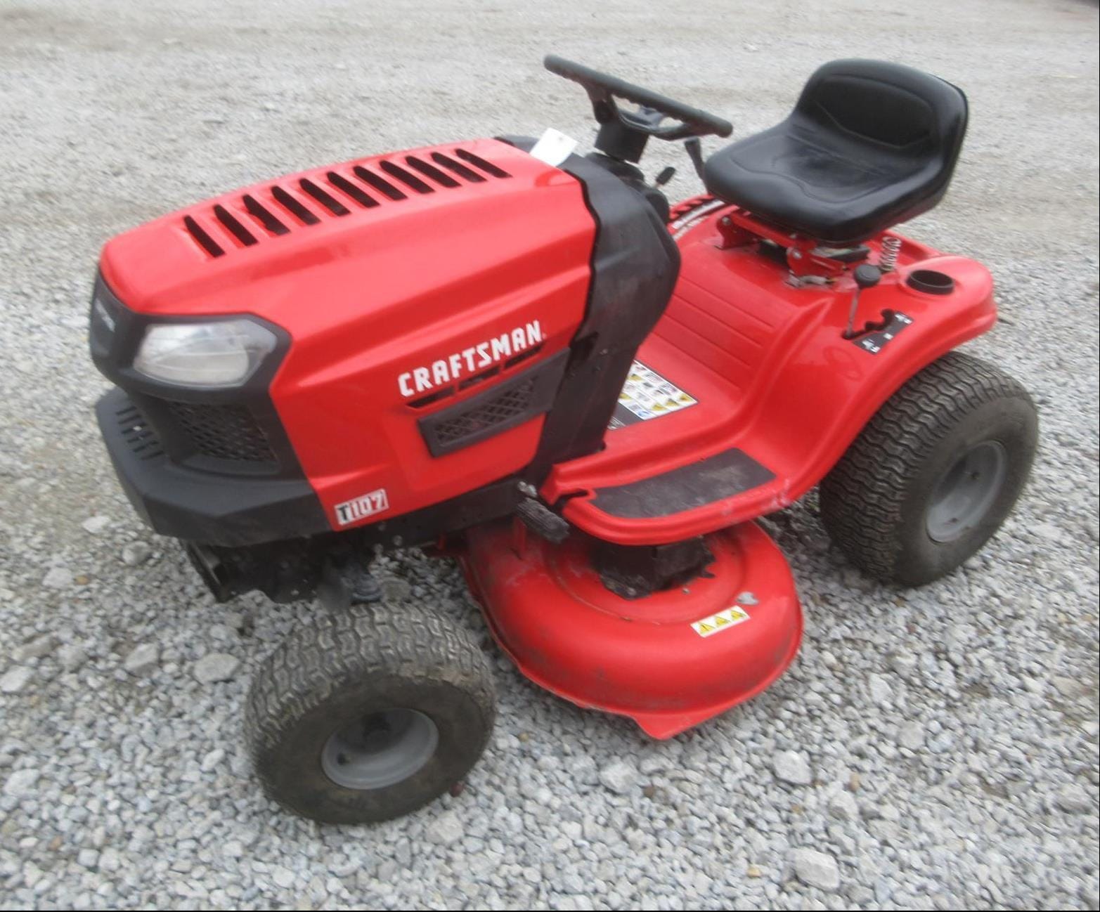 2021 Craftsman T107 Equipment Image0