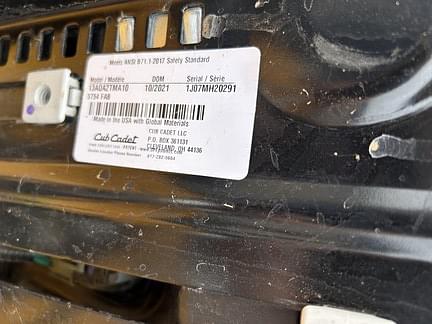 Image of Cub Cadet XT1 ST54 equipment image 1