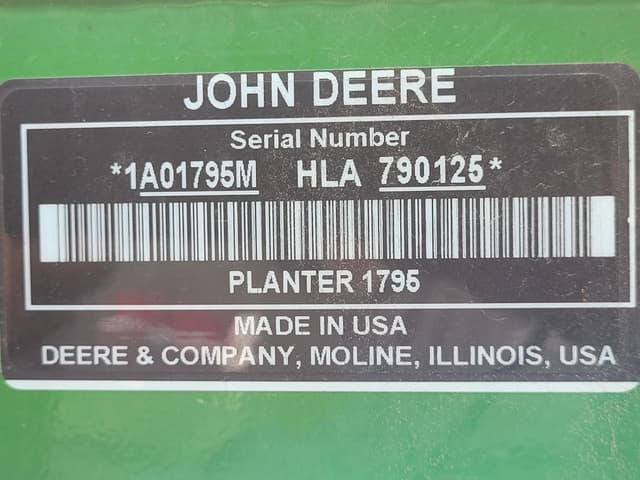 Image of John Deere 1795 equipment image 3