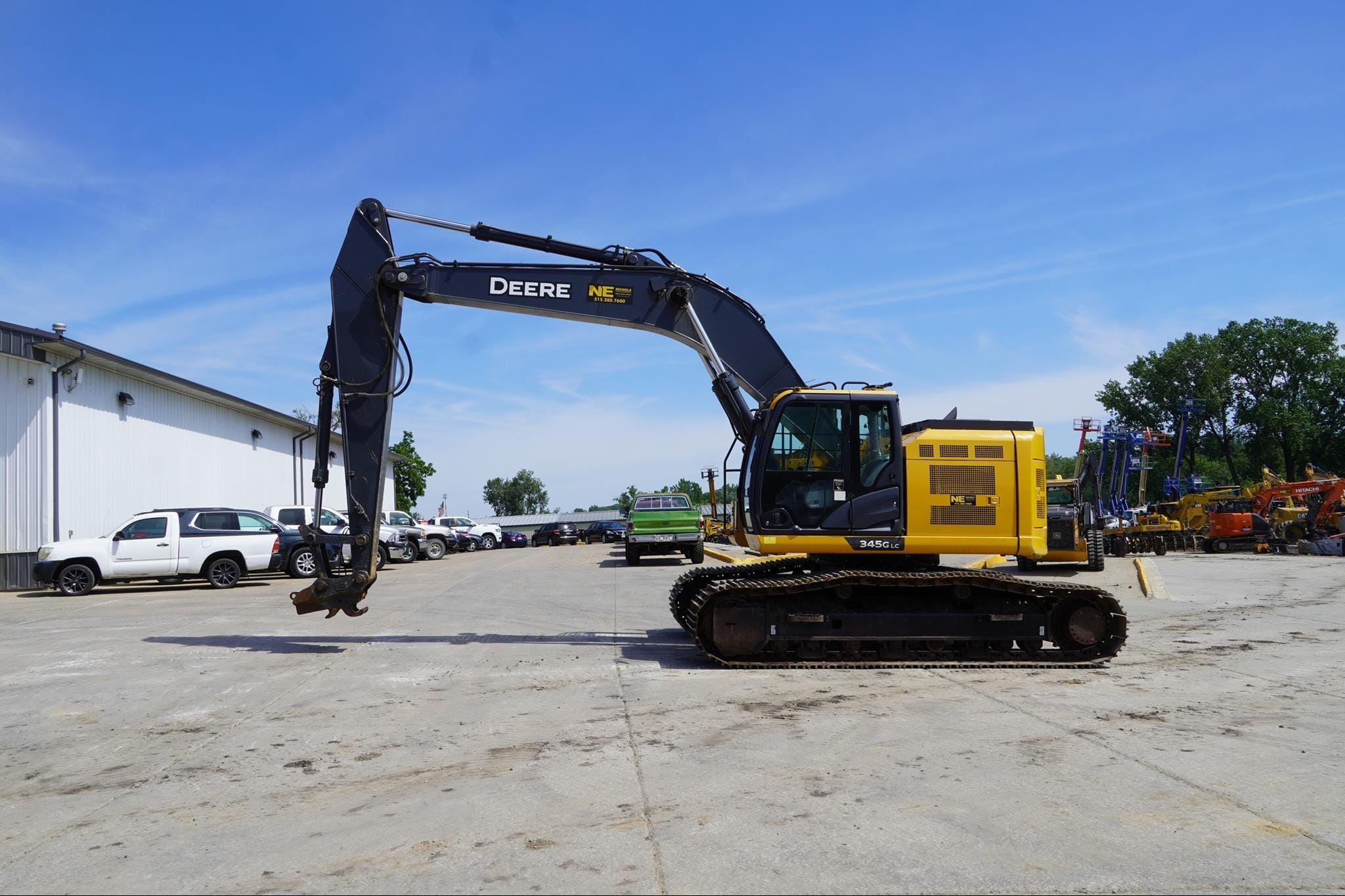 2021 John Deere 345G LC Equipment Image0
