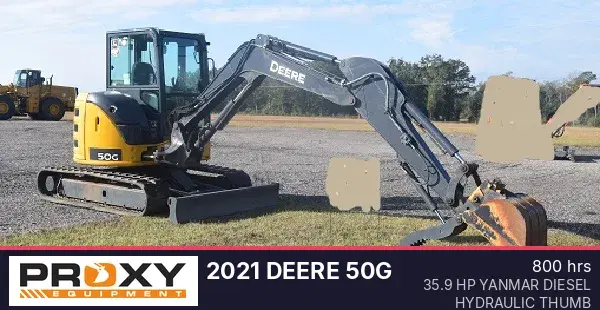 Image of John Deere 50G equipment image 3
