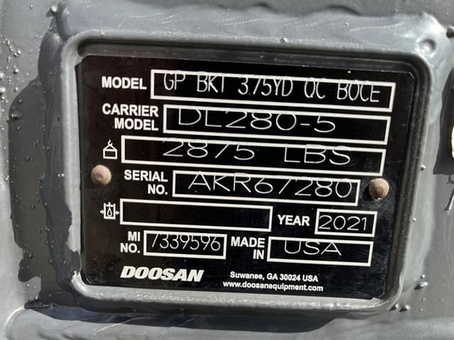 Image of  Doosan DL280-5 equipment image 4