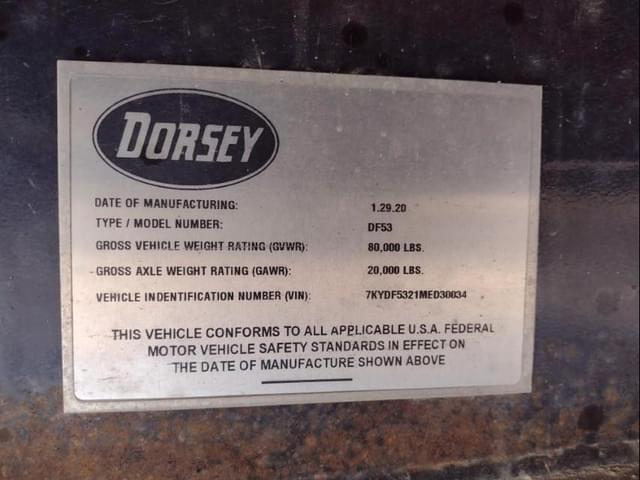 Image of Dorsey DF53 equipment image 2
