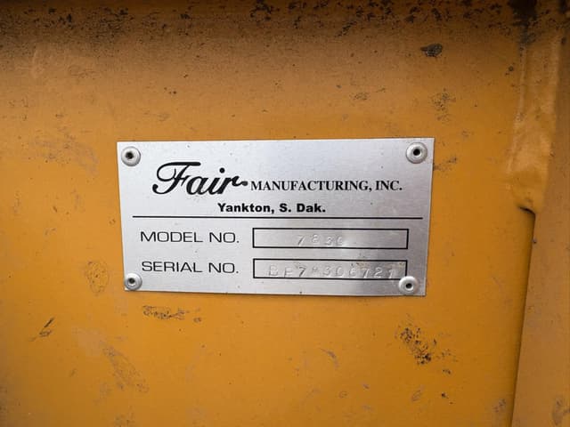Image of Fair Manufacturing 7830 equipment image 3