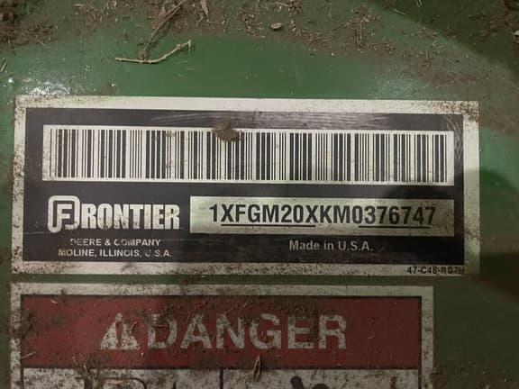 Image of Frontier GM2084R equipment image 3