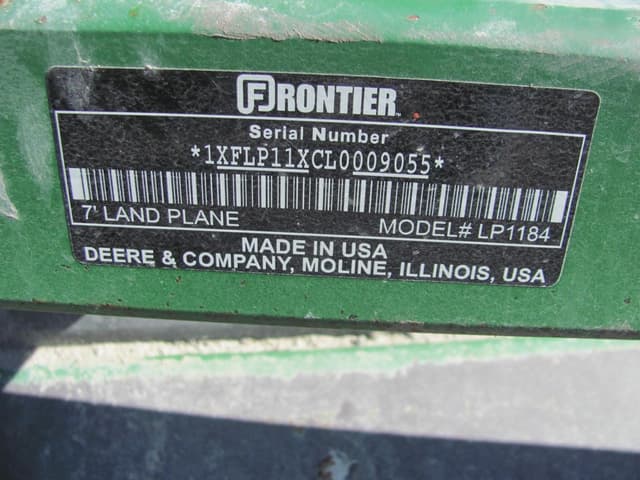 Image of Frontier LP1184 equipment image 1