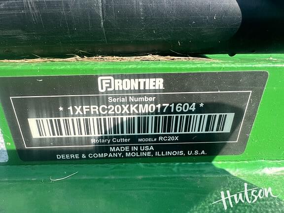 Image of Frontier RC2060 equipment image 4