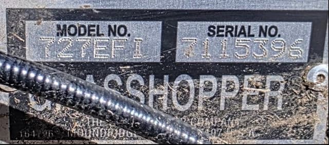 Image of Grasshopper 727EFI equipment image 1
