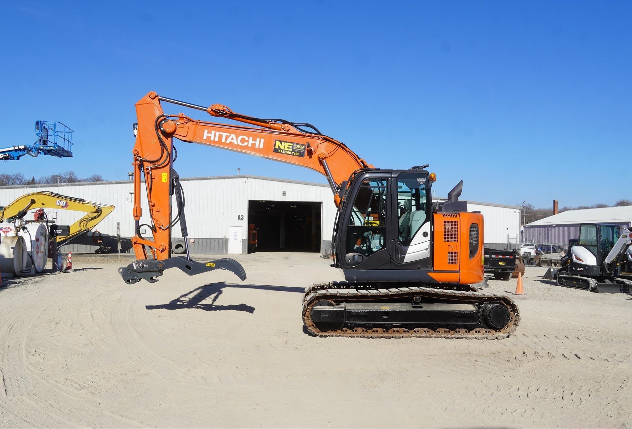 2021 Hitachi ZX135US-6 Equipment Image0