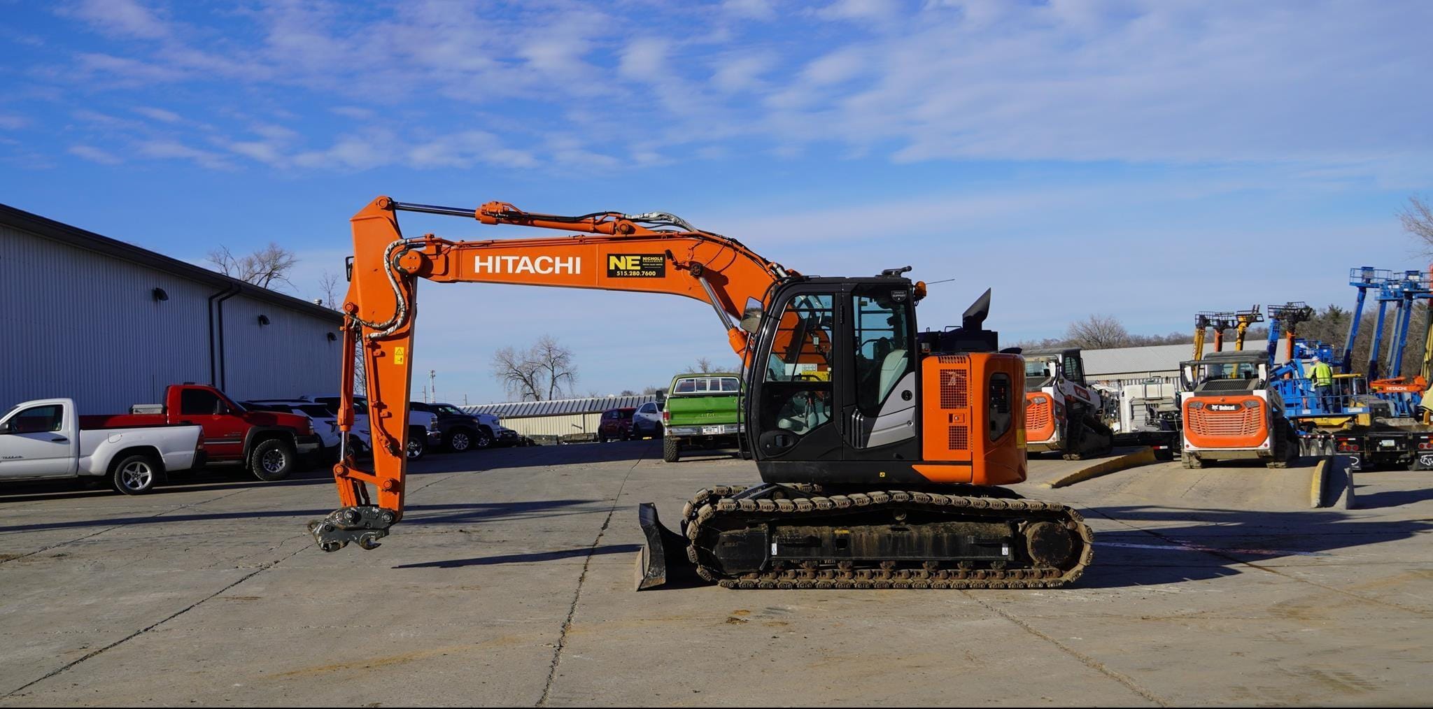 2021 Hitachi ZX135US-6 Equipment Image0
