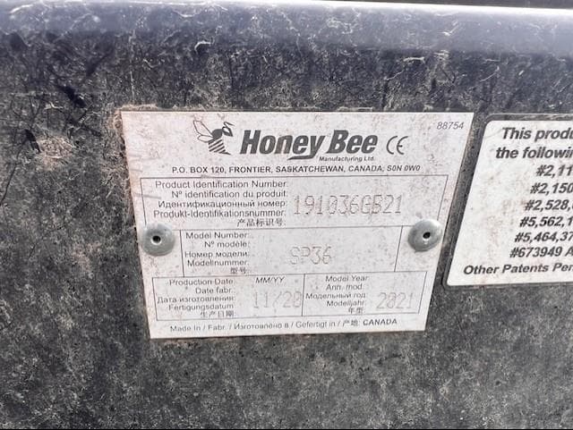 Image of Honey Bee SP36 equipment image 1