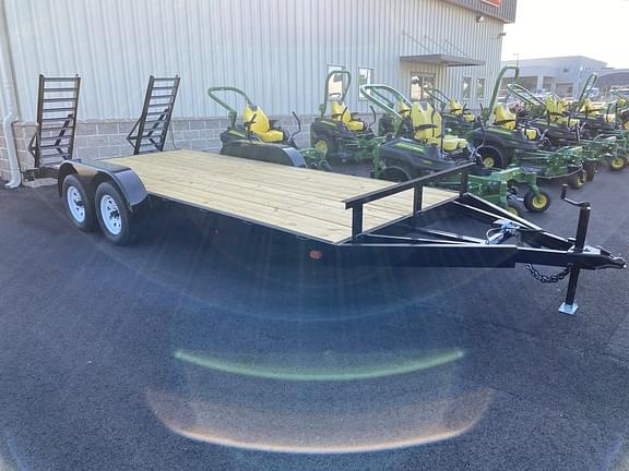 Image of Hooper 7X18 Utility Trailer Image 0