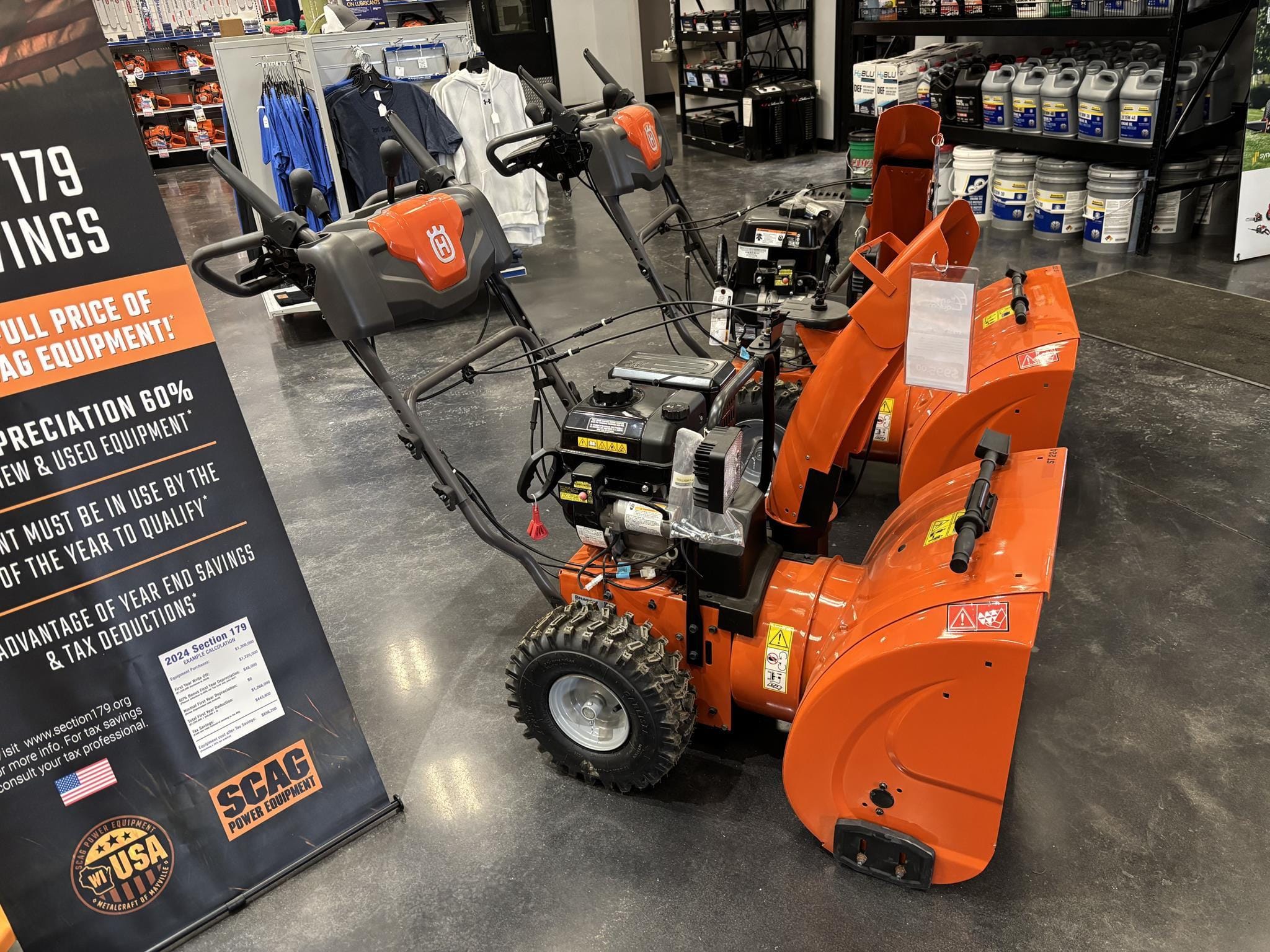 2021 Husqvarna Power ST 224 Equipment Image0