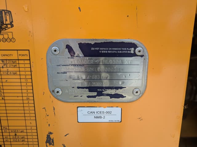 Image of Hyundai HL930AXT equipment image 2