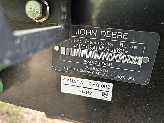 Image of John Deere 1025R Primary image