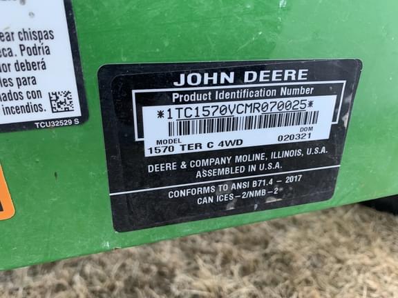 Image of John Deere 1570 equipment image 2