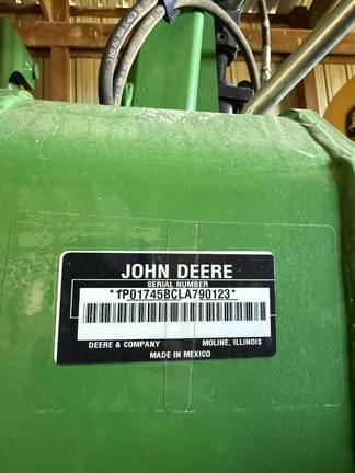 Image of John Deere 1745 equipment image 4