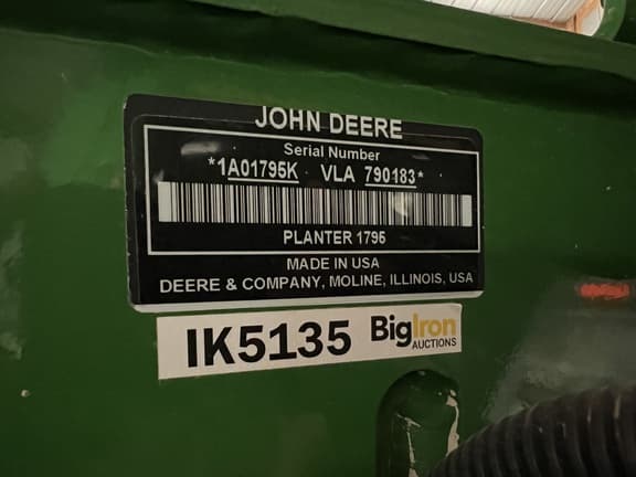 Image of John Deere 1795 equipment image 2