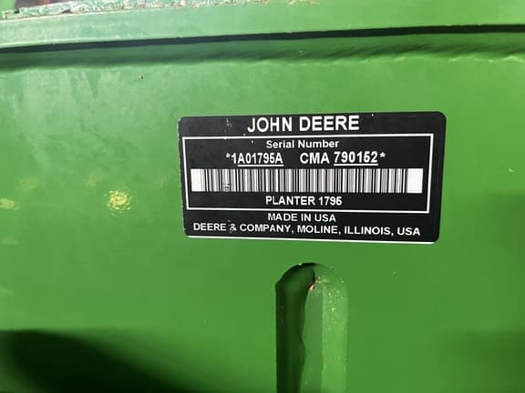 Image of John Deere 1795 equipment image 4