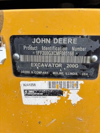 Image of John Deere 200G equipment image 4