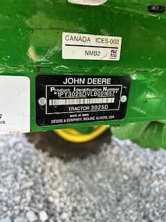 Image of John Deere 3025D equipment image 3