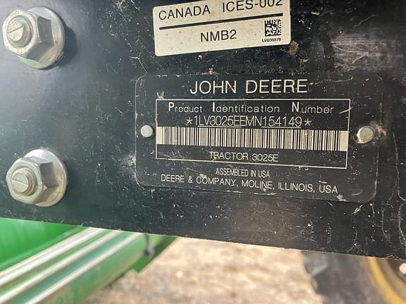 Image of John Deere 3025E Primary image