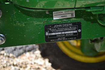 Main image John Deere 3043D 8