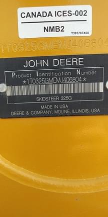 Image of John Deere 325G equipment image 1