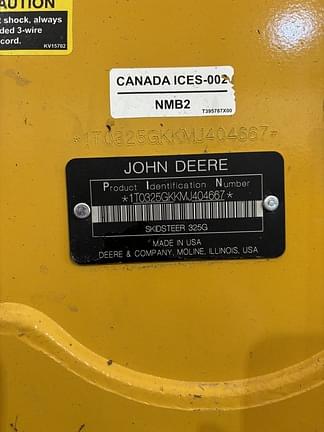 Image of John Deere 325G equipment image 1