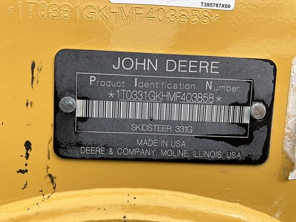 Image of John Deere 331G equipment image 3