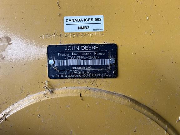 Image of John Deere 331G equipment image 2