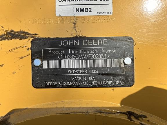 Image of John Deere 333G equipment image 1