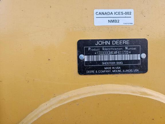 Image of John Deere 333G equipment image 3